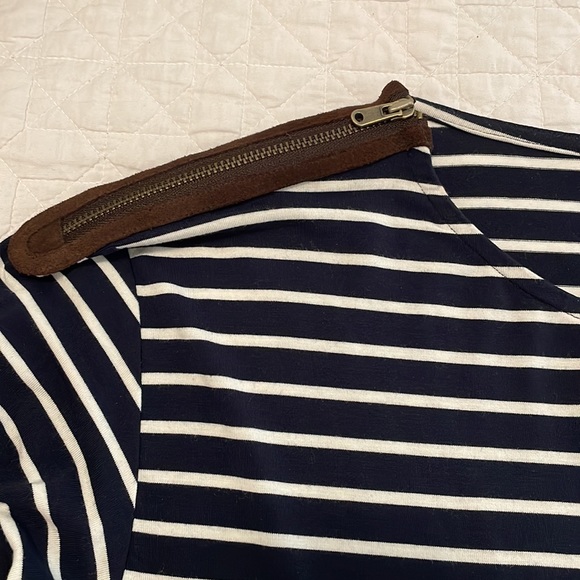 Club Monaco Navy Boatneck Top - Picture 6 of 7